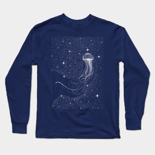 starry jellyfish Long Sleeve T-Shirt